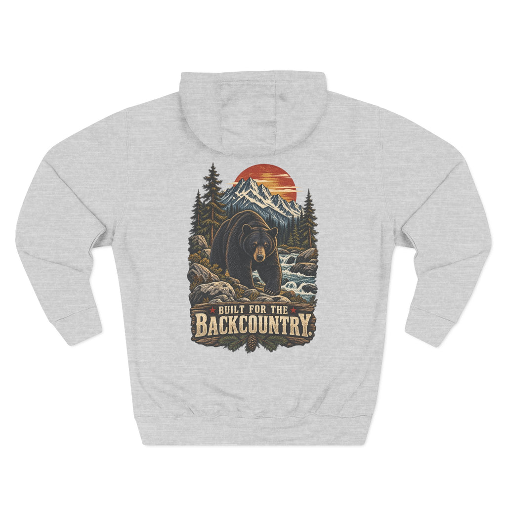 Backcountry Bear Hoodie — Built for the Backcountry Fleece Pullover