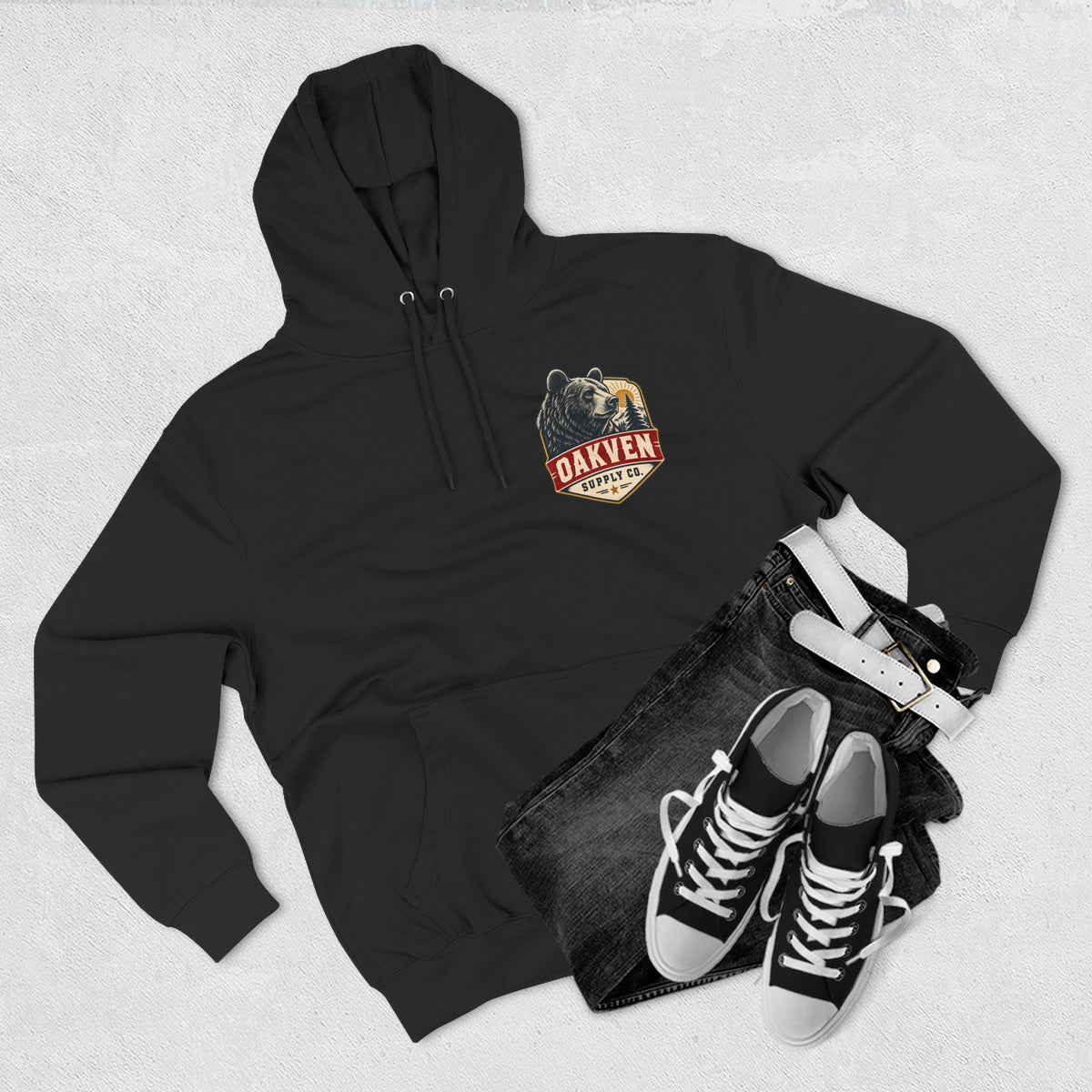 Backcountry Bear Hoodie — Built for the Backcountry Fleece Pullover