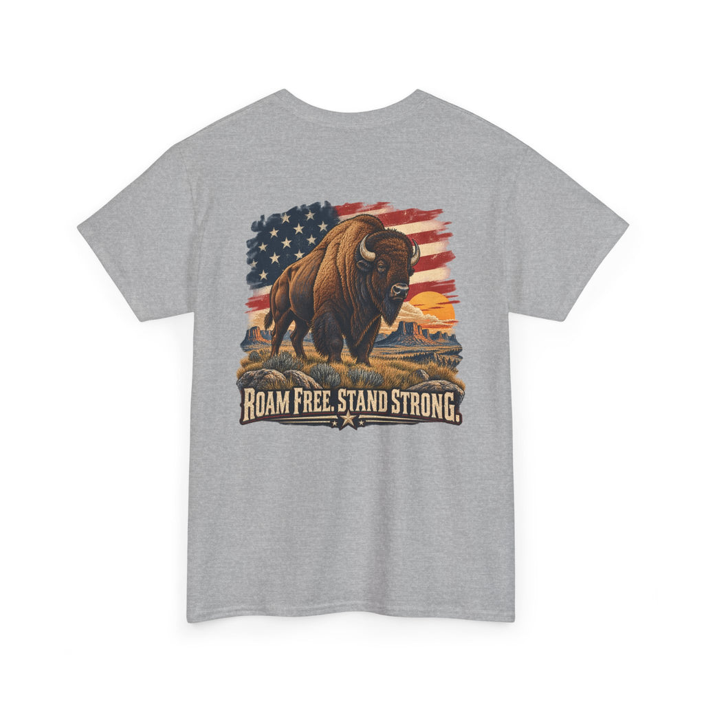 Roam Free Bison Tee