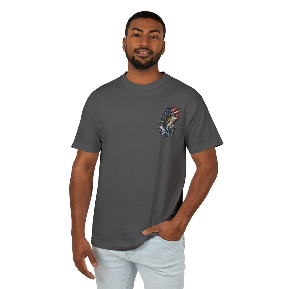 Evening Lake Bass Tee