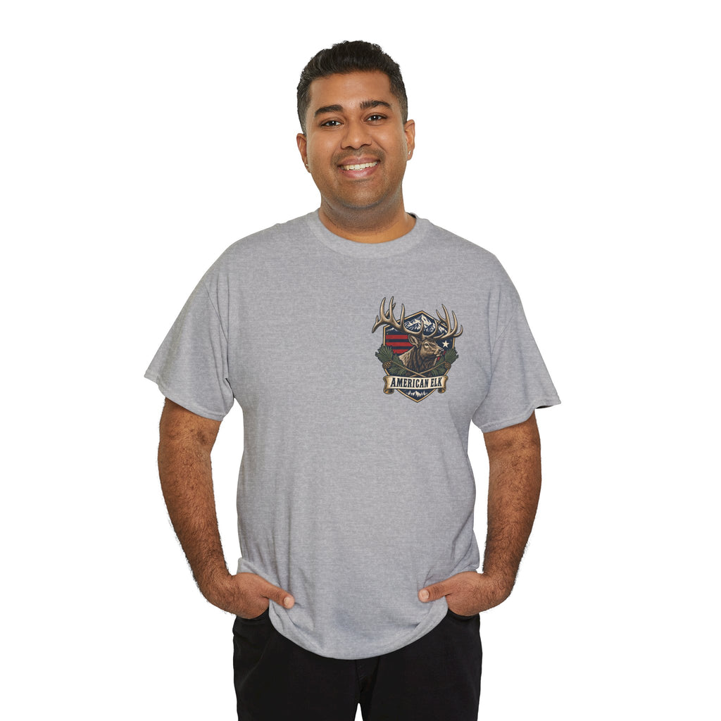 Born to Roam Elk T‑Shirt — Outdoorsman Graphic Tee