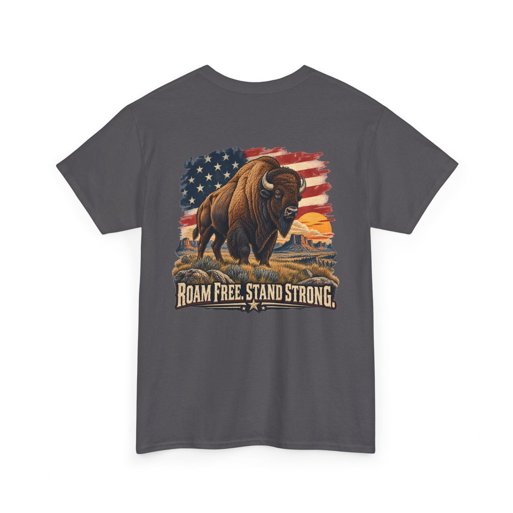 Roam Free Bison Tee