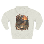 Earn Your Sunrise Hoodie — Vintage Turkey Hunting Hooded Sweatshirt