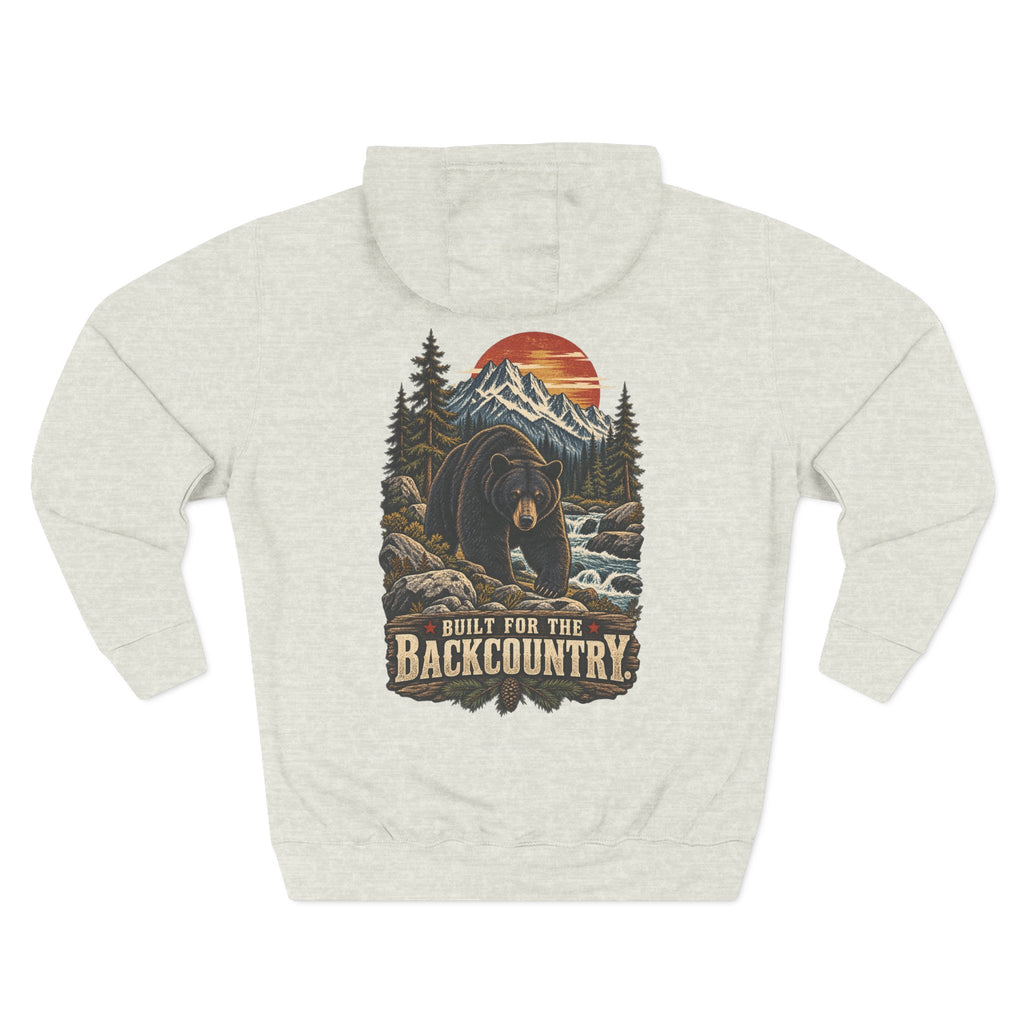 Backcountry Bear Hoodie — Built for the Backcountry Fleece Pullover