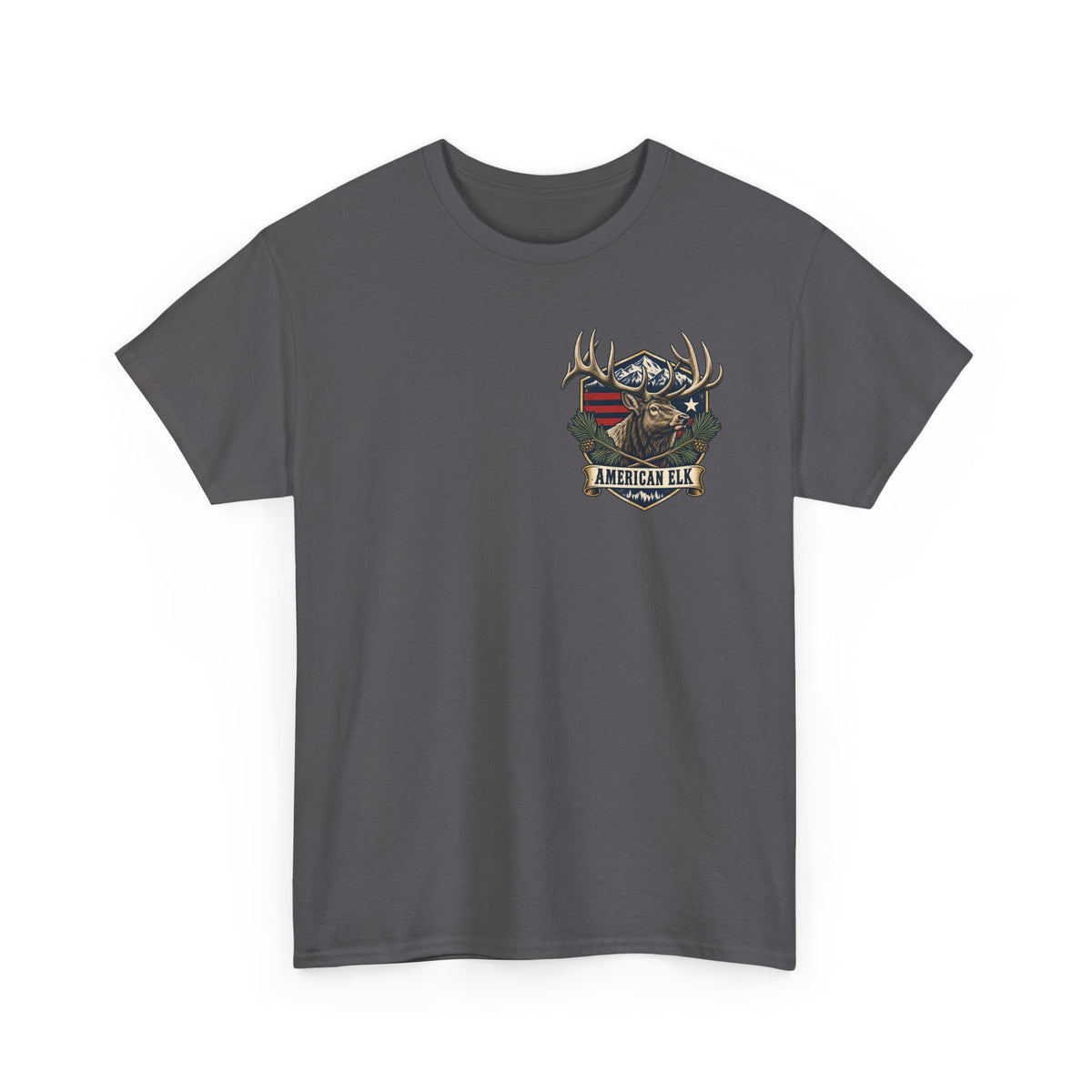 Born to Roam Elk T‑Shirt — Outdoorsman Graphic Tee