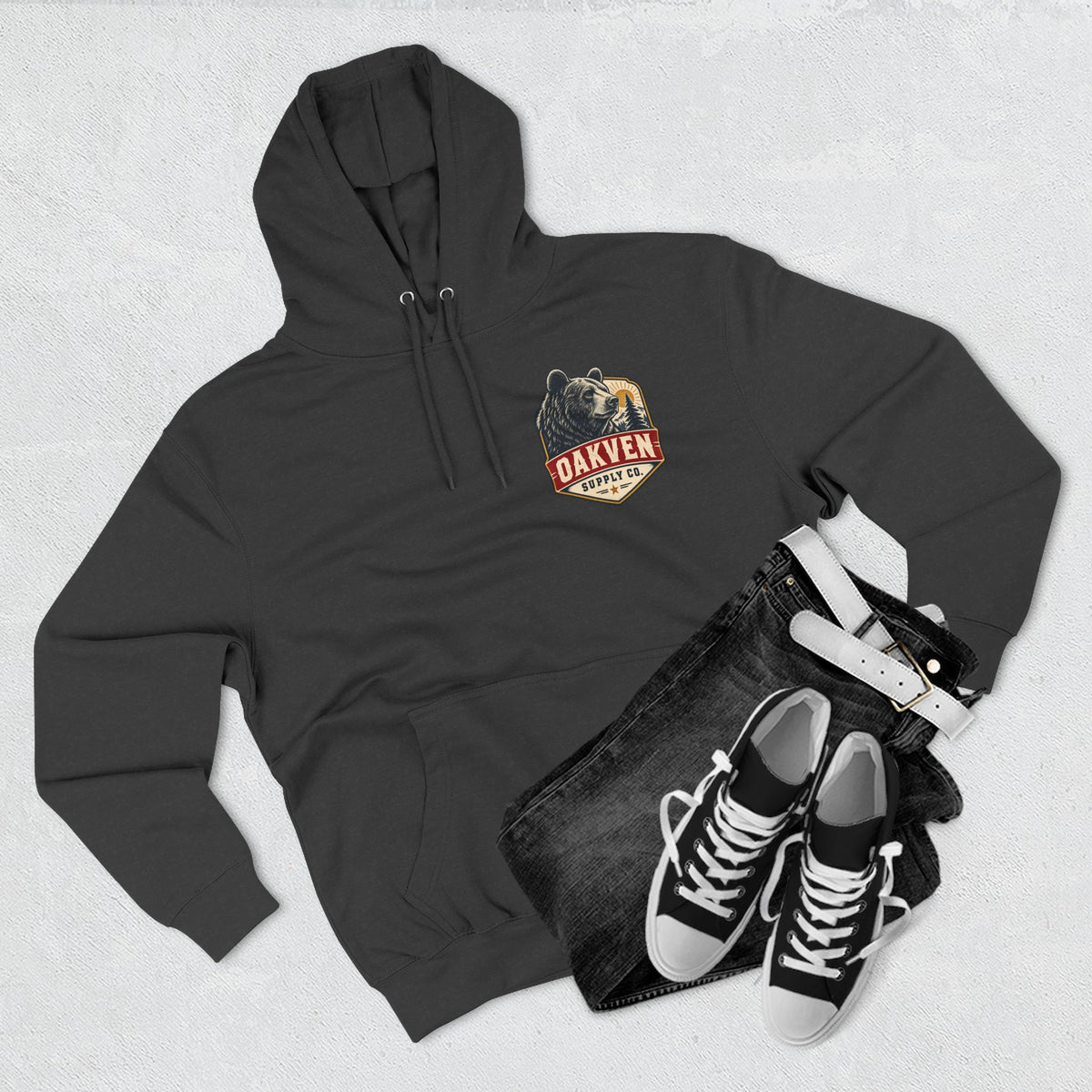 Backcountry Bear Hoodie — Built for the Backcountry Fleece Pullover
