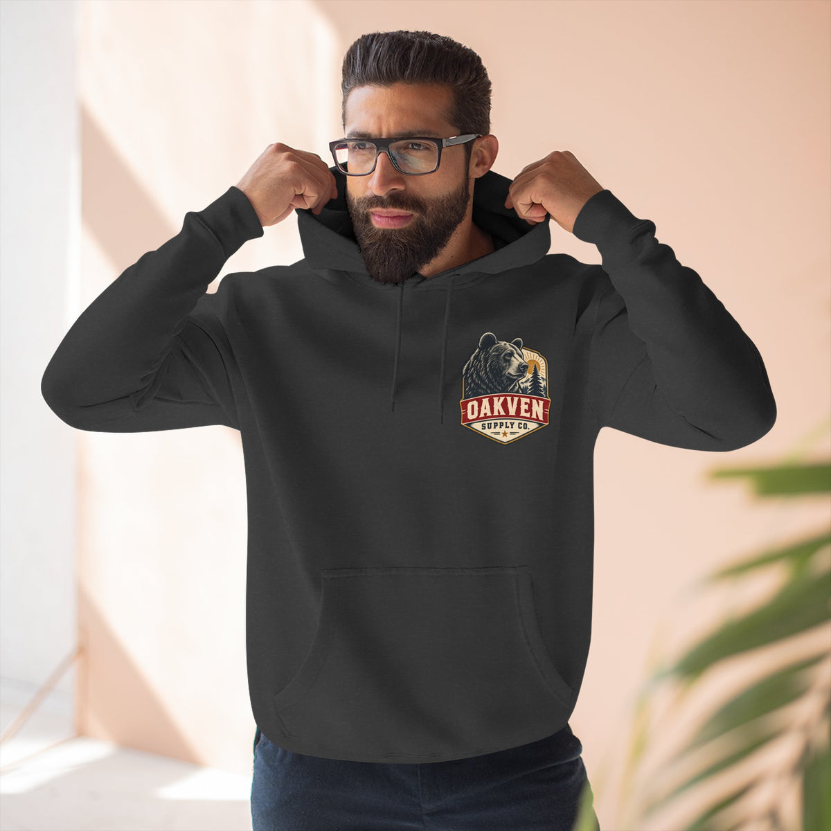 Backcountry Bear Hoodie — Built for the Backcountry Fleece Pullover