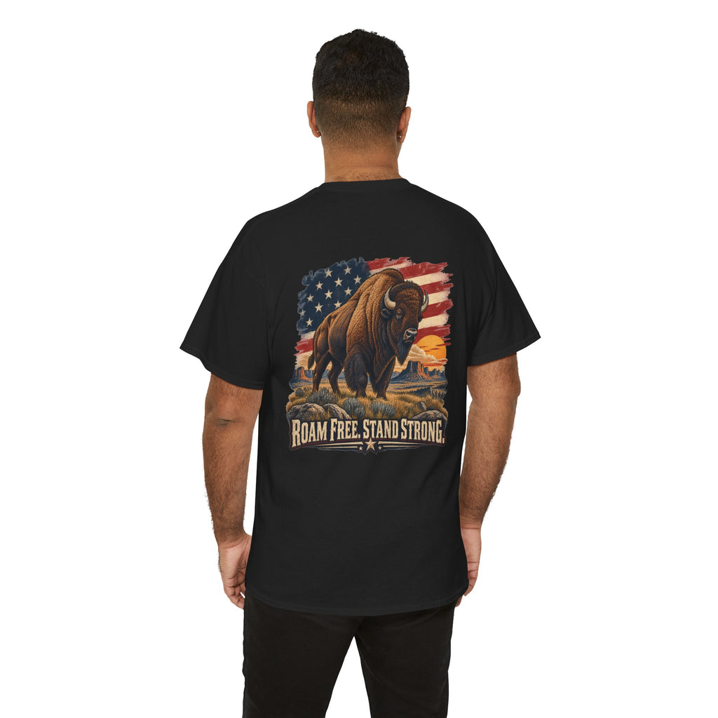 Roam Free Bison Tee