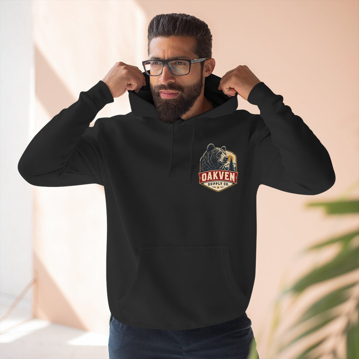 Backcountry Bear Hoodie — Built for the Backcountry Fleece Pullover