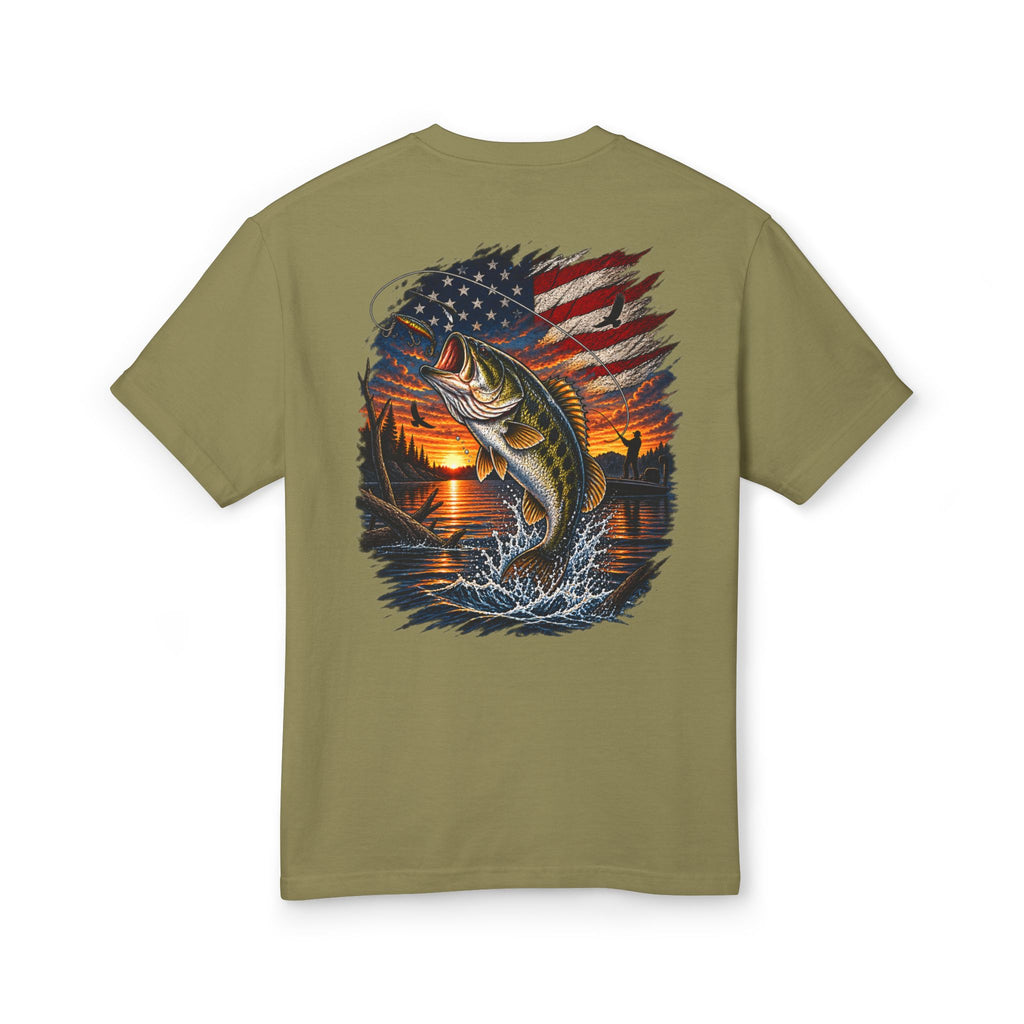 Evening Lake Bass Tee